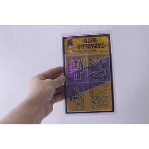 Clear Impressions, Active Adventures, Acrylic Stamps, Provo Craft, Fishing,